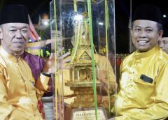 Kabupaten Rokan Hilir Keluar Sebagai Juara Umum Musabaqoh Tilawatil Quran (MTQ) XL Se-Provinsi Riau.