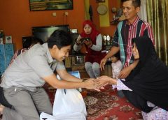 Direktorat Intelkam Polda Riau Peduli Guru, Berikan Peralatan Medis dan SKCK Gratis Bagi Guru